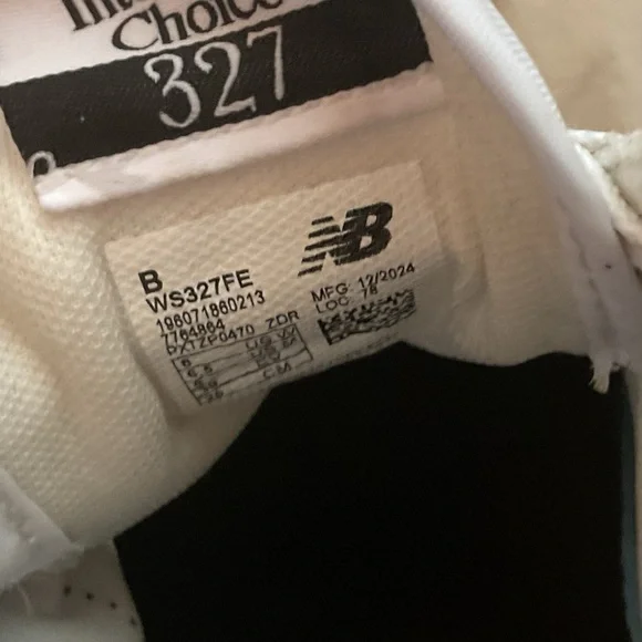 New Balance 327 "Sea Salt/Black" sneakers, 8 - Picture 11 of 11